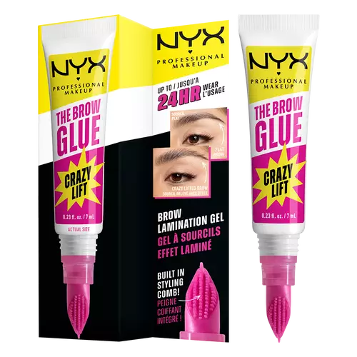 Żel do brwi z aplikatorem NYX Professional Makeup The Brow Glue Crazy Lift