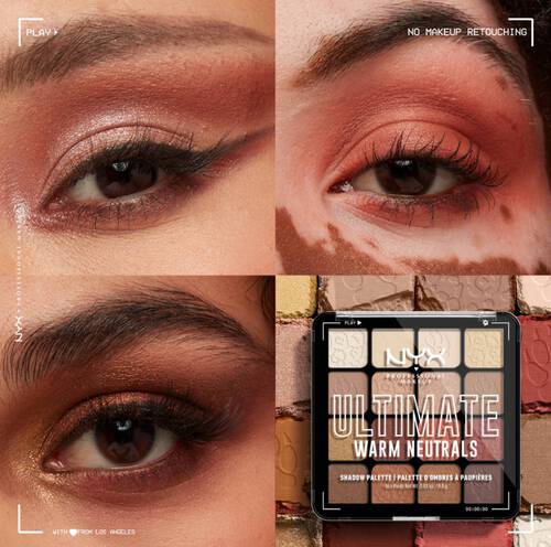 Paleta cieni do powiek NYX Professional Makeup Ultimate 05 Warm Neutrals