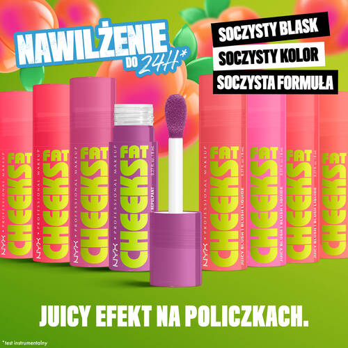 Wszystkie odcienie rożu do policzkow NYX PM Fat Cheeks