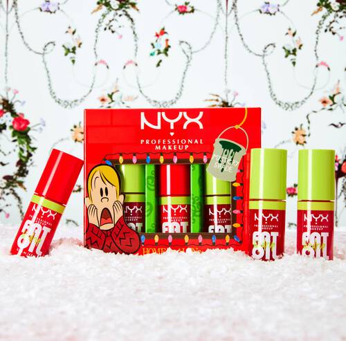 Zestaw olejkow do ust NYX Professional Makeup Home Alone Fat Oil Lip Drip Trio