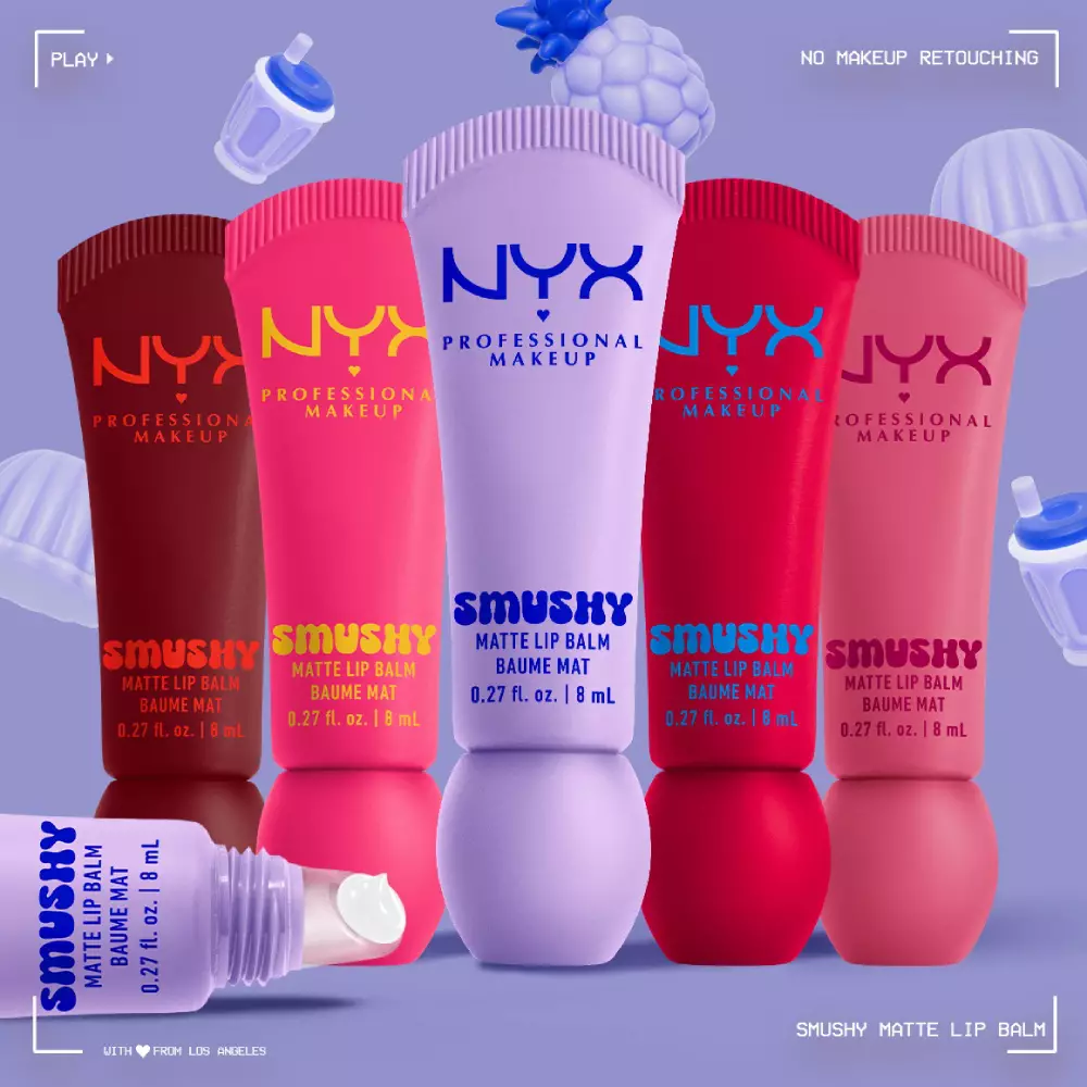 Balsam do ust z kolorem Smushy Matte NYX Professional Makeup