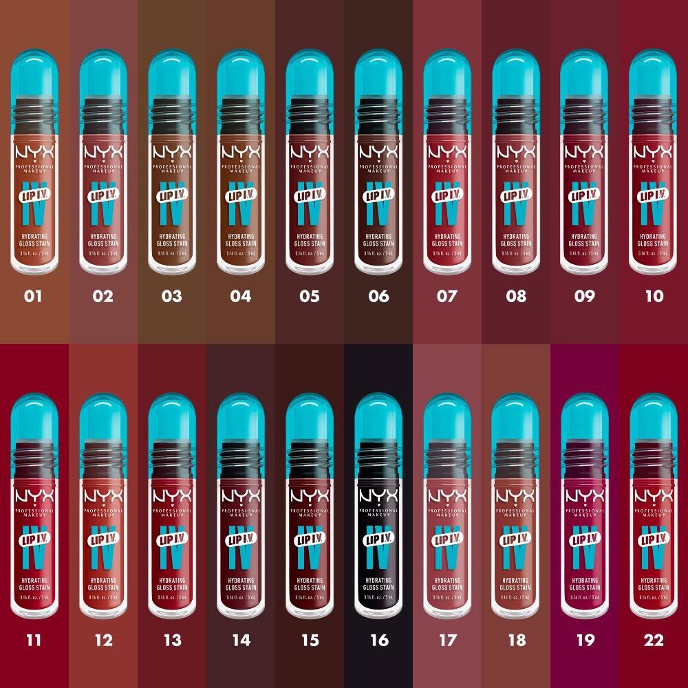 Błyszczyk do ust Lip IV Hydrating Gloss Stain NYX Professional Makeup