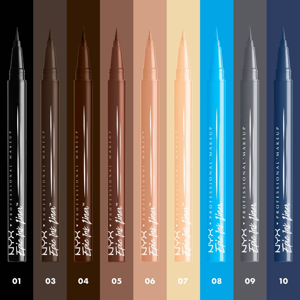 Wodoodporny eyeliner w pisaku Epic Ink Liner NYX Professional Makeup