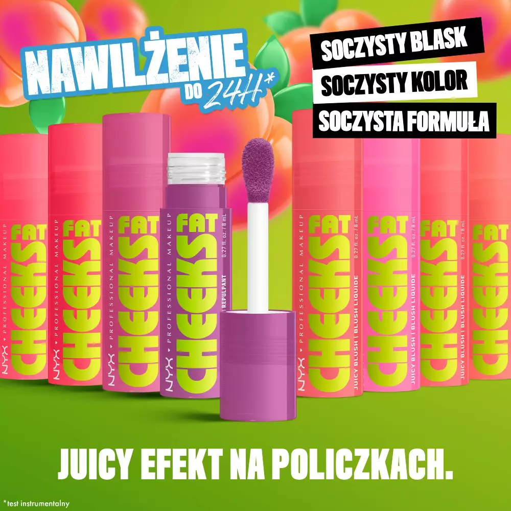 Roż do policzkow Fat Cheeks Juicy Blush NYX Professional Makeup