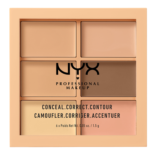 Otwarta paleta cieni Conceal, Correct, Contour Palette od NYX PM