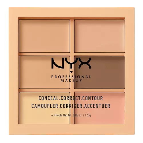 Otwarta paleta cieni Conceal, Correct, Contour Palette od NYX PM