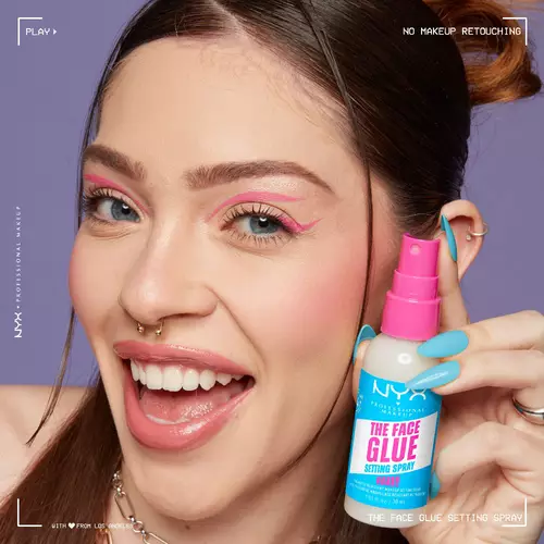 Spray utrwalający makijaż The Face Glue NYX Professional Makeup