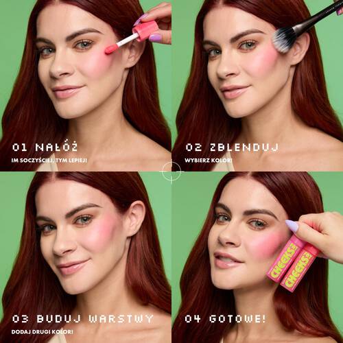 Tutorial jak nakładać roż na policzki NYX PM krok po kroku