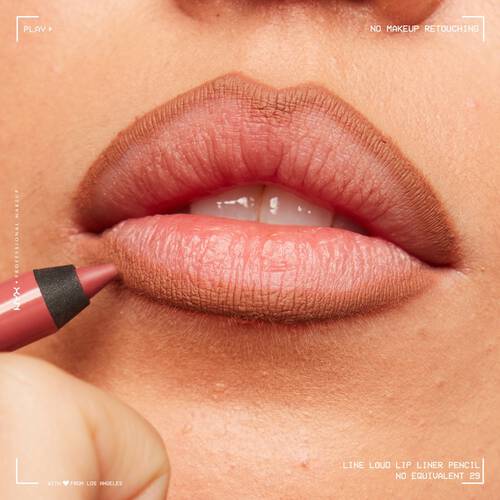 Malowanie ust konturowką NYX PM Line Loud Lip Pencil