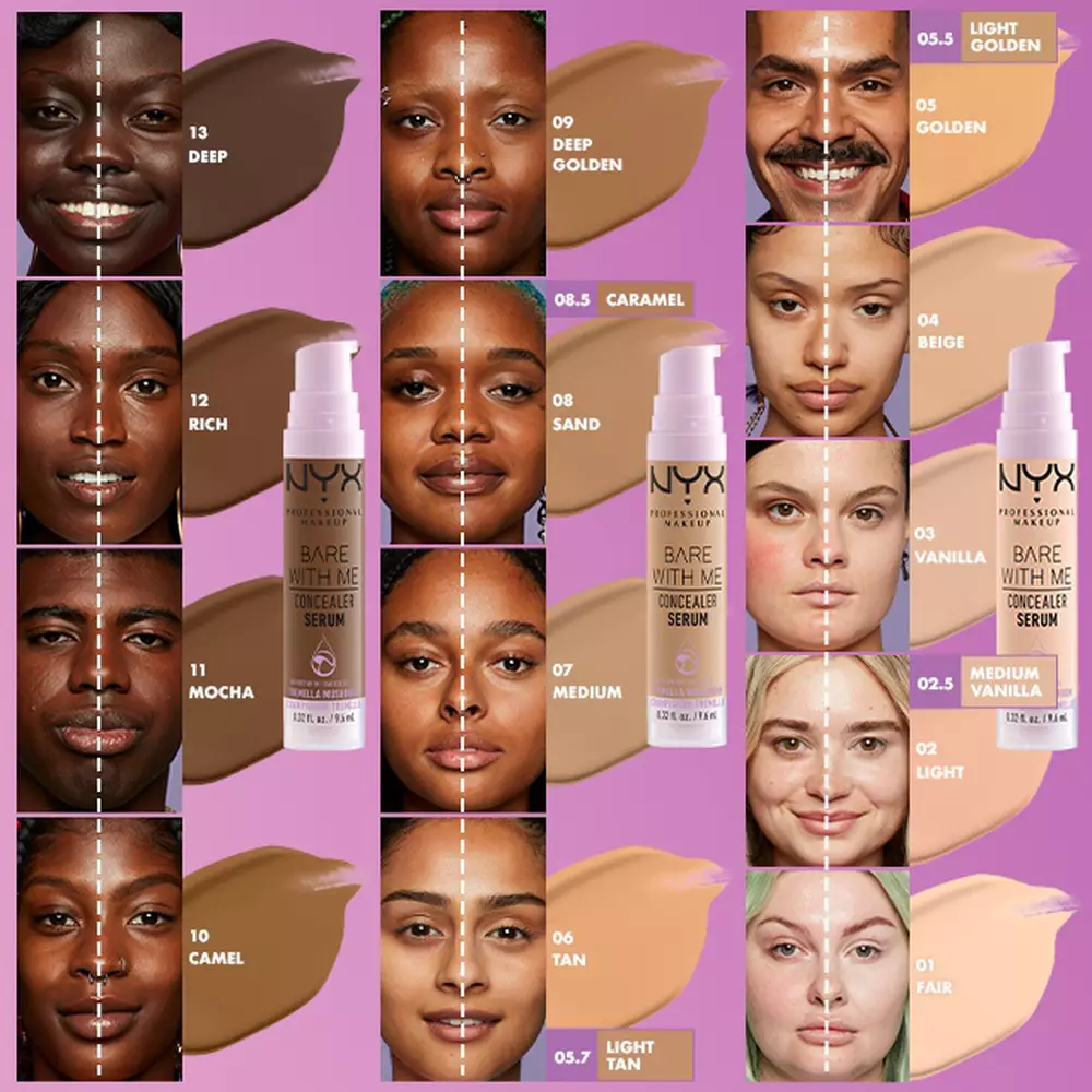 Korektor NYX Professional Makeup Bare With Me Concealer Serum