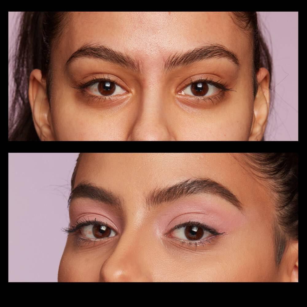 Efekt użycia kredki do brwi Fill & Fluff Eyebrow Pomade Pencil