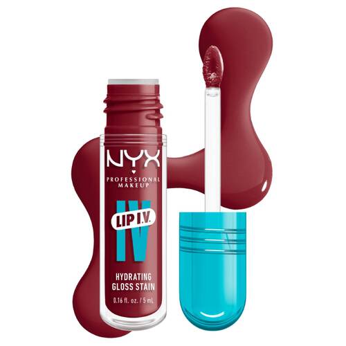 NYX Professional Makeup nawilżająco-pigmentujący błyszczyk do ust Lip IV Hydrating Gloss Stain