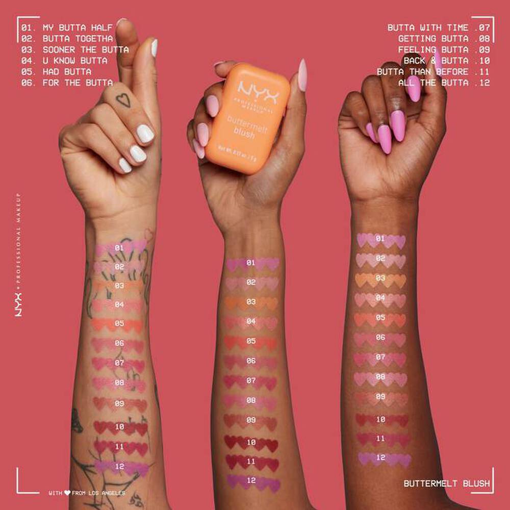 Roż NYX Professional Makeup Buttermelt Blush