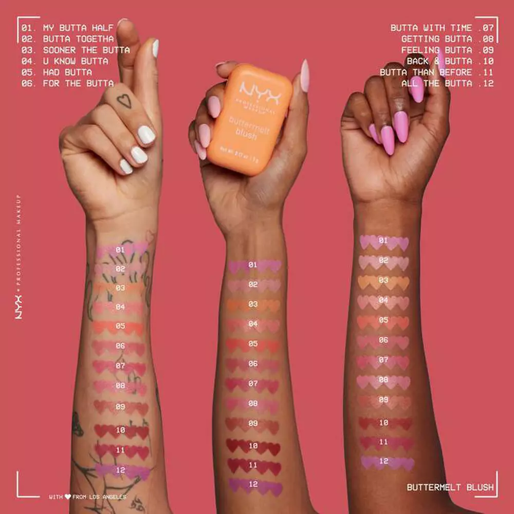 Roż NYX Professional Makeup Buttermelt Blush
