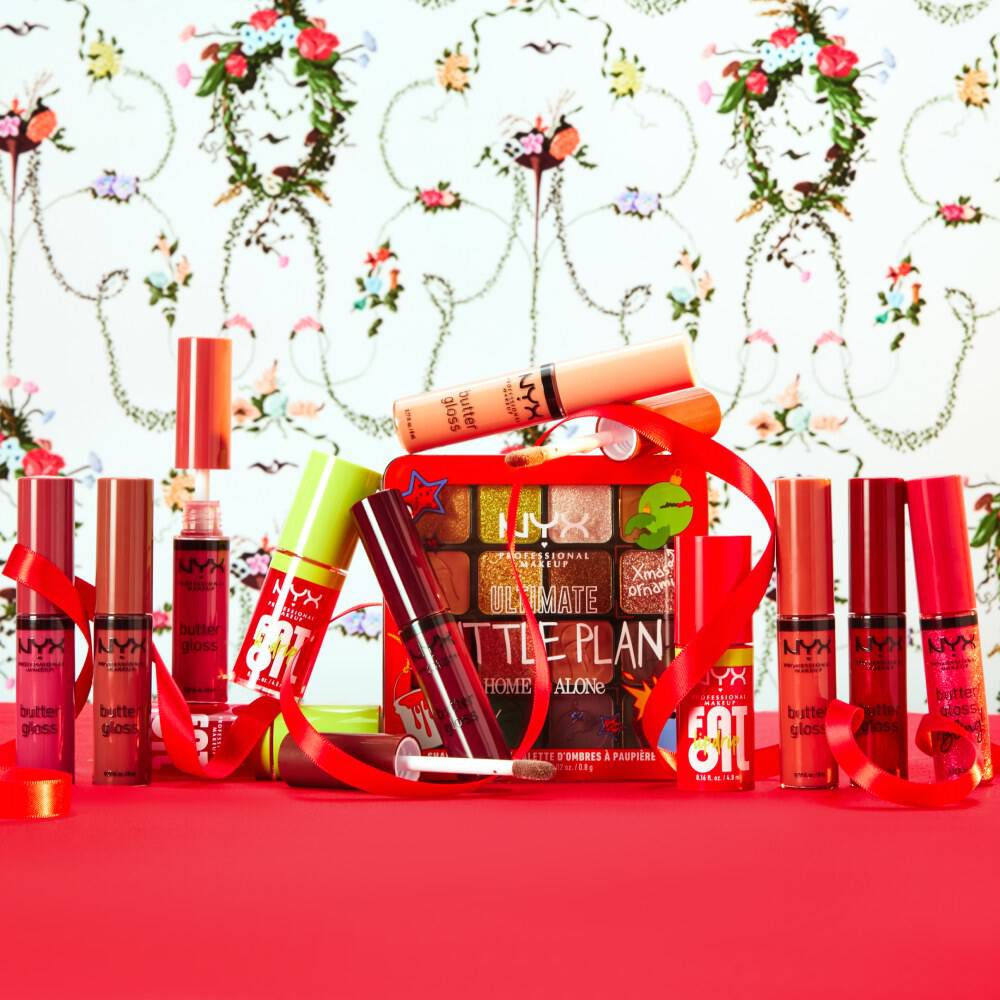 NYX PM Cienie do powiek, olejek do ust i błyszczyki do ust Butter Gloss