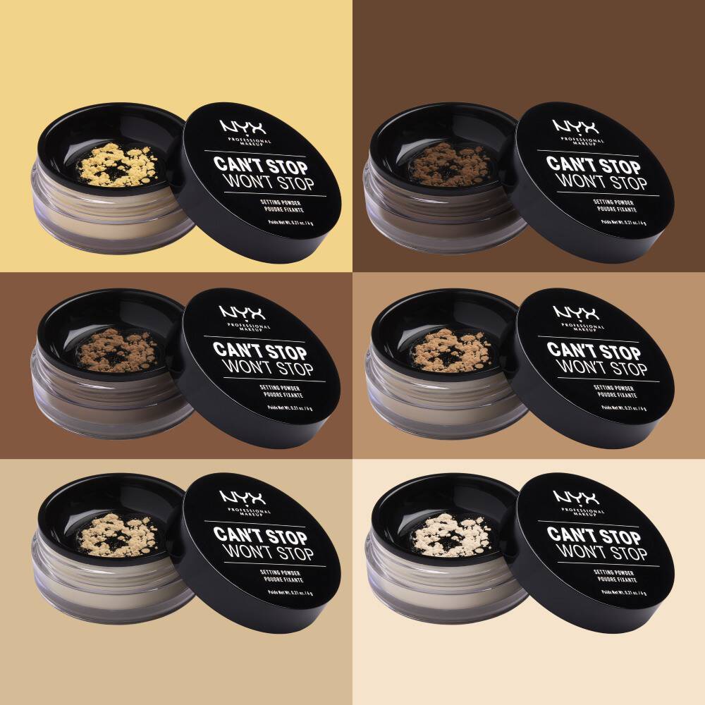 Wszystkie odcienie pudru dla mężczyzn Can’t Stop Won’t Stop Setting Powder