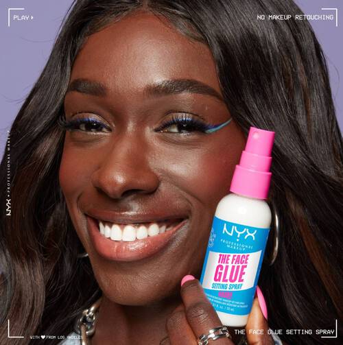 Supertrwały spray utrwalający NYX Professional Makeup The Face Glue