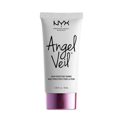 Opakowanie bazy pod makijaż Angel Veil Skin Perfecting Primer na przeźroczystym tle
