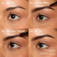 Kredka do brwi Micro Brow NYX PM użycie krok po kroku