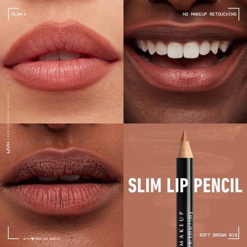 Cienka konturowka do ust Slim Lip Pencil NYX PM