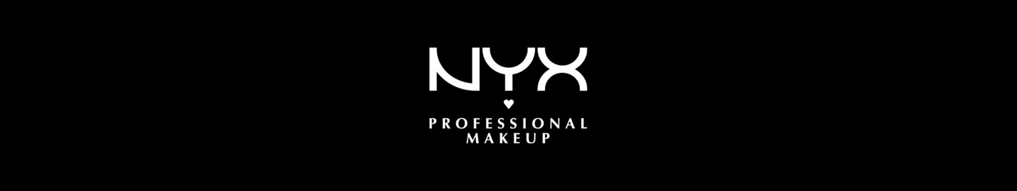 Eyeliner NYX PM Epic Ink na niebieskim tle z czarnymi liniami.