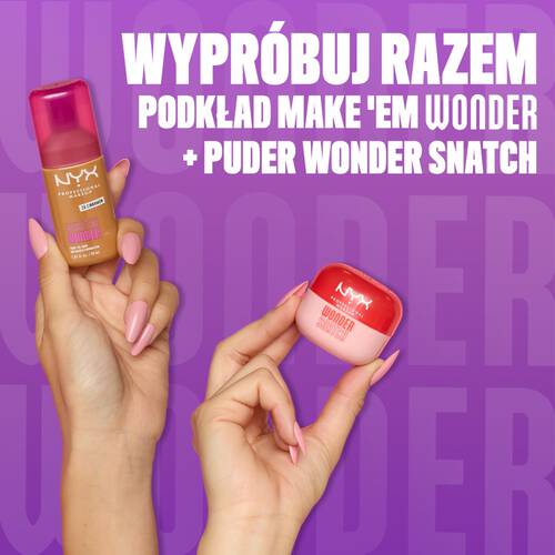 Sypki puder wygładzający NYX PM Wondet Snatch Powder