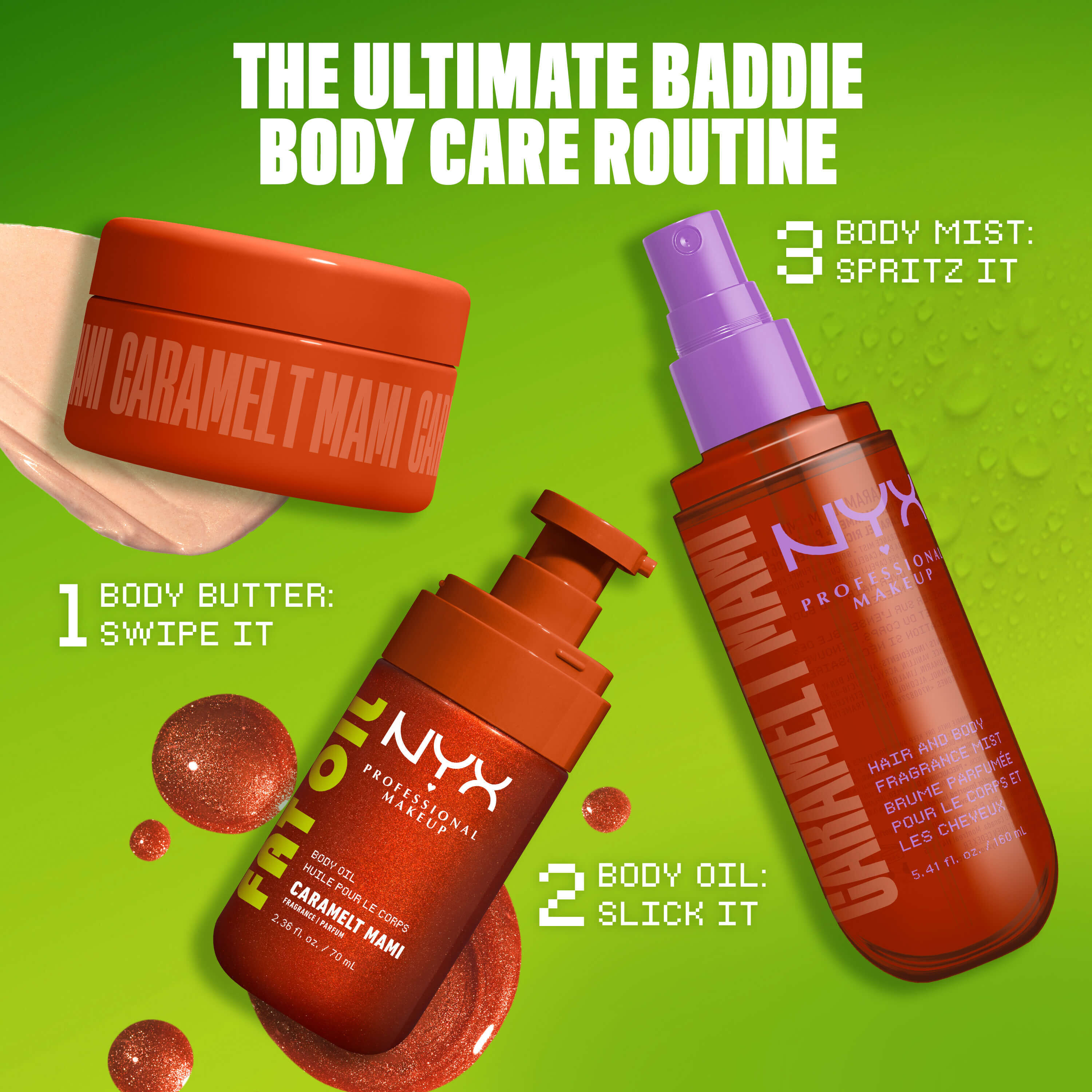 Fat Oil Body Oil Caramelt Mami