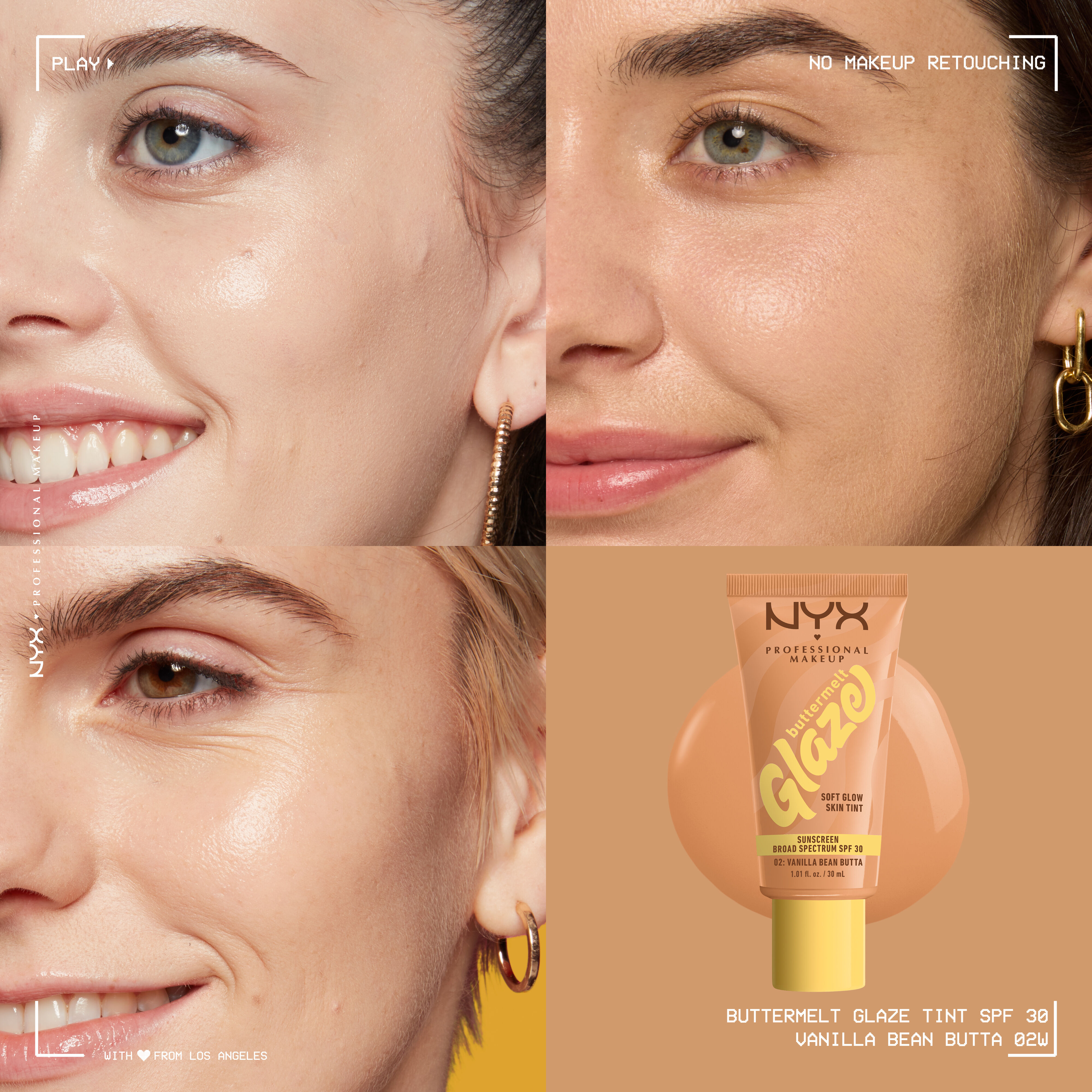 Buttermelt Glaze Tint do Twarzy z SPF 30