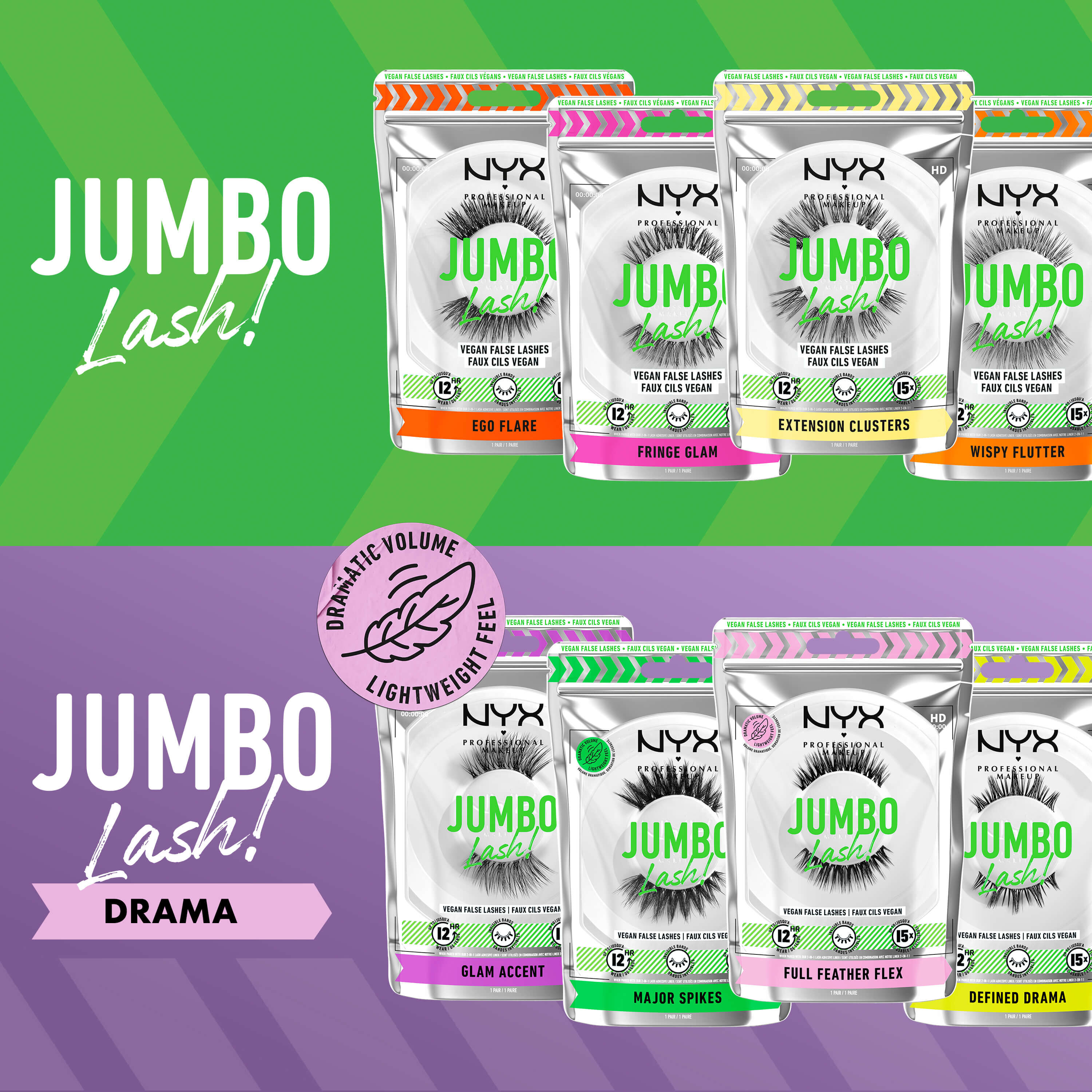 Jumbo Lash! Sztuczne Rzęsy