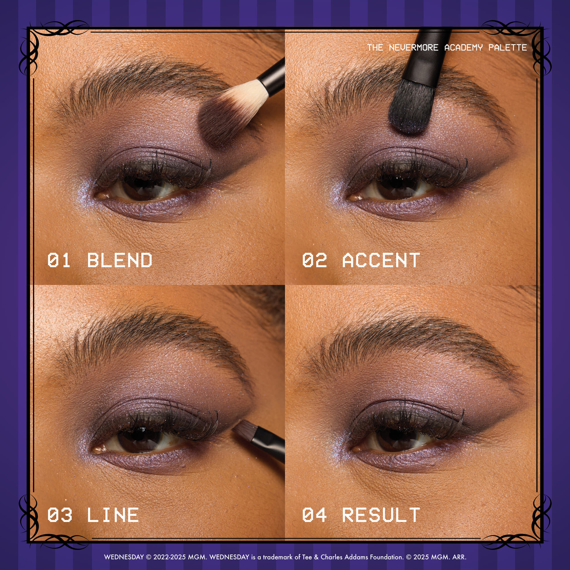 The Nevermore Academy Palette