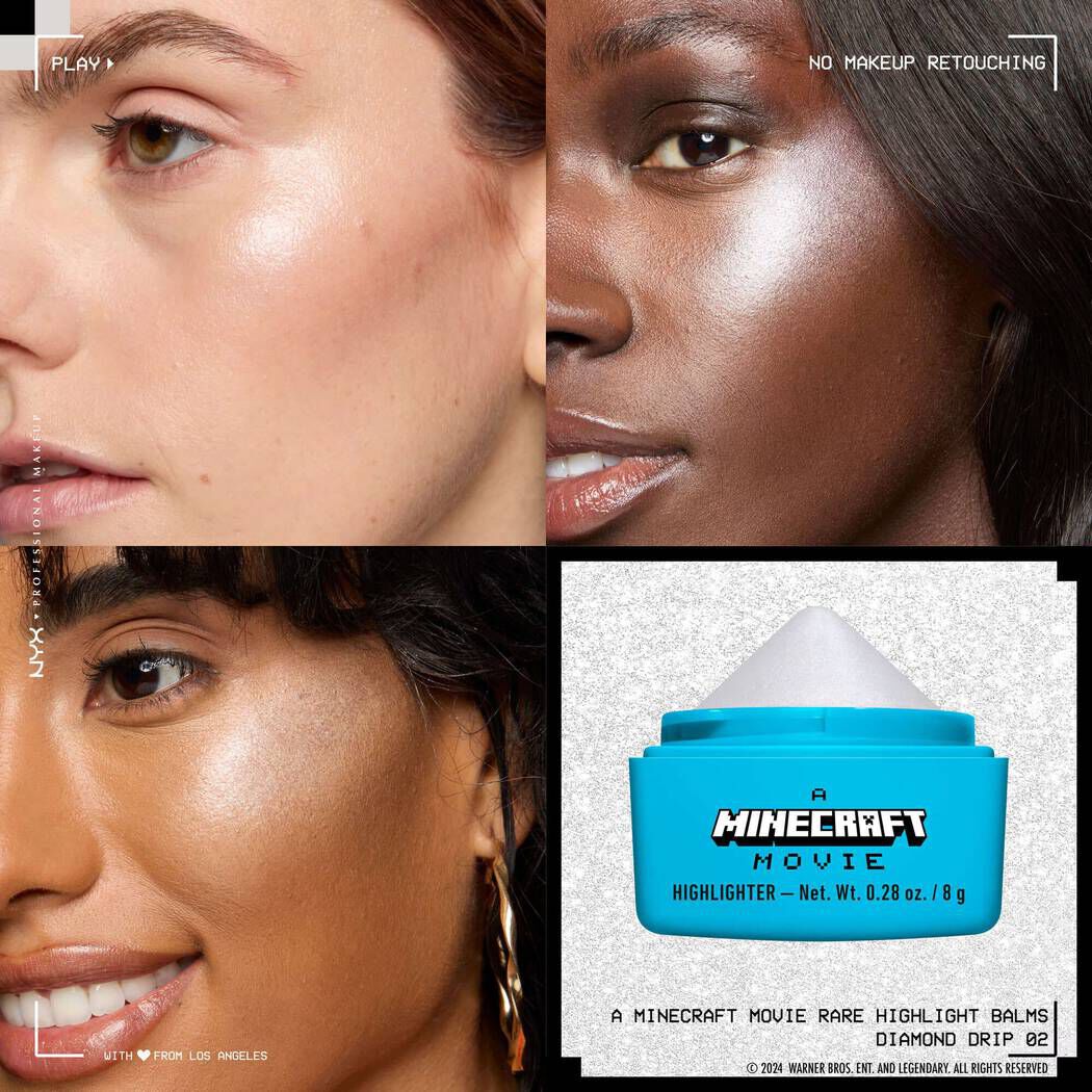 A MINECRAFT MOVIE Rare Highlight Balms Rozświetlacz
