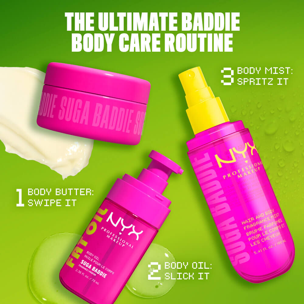 Suga Baddie Hair & Body Fragrance Mist