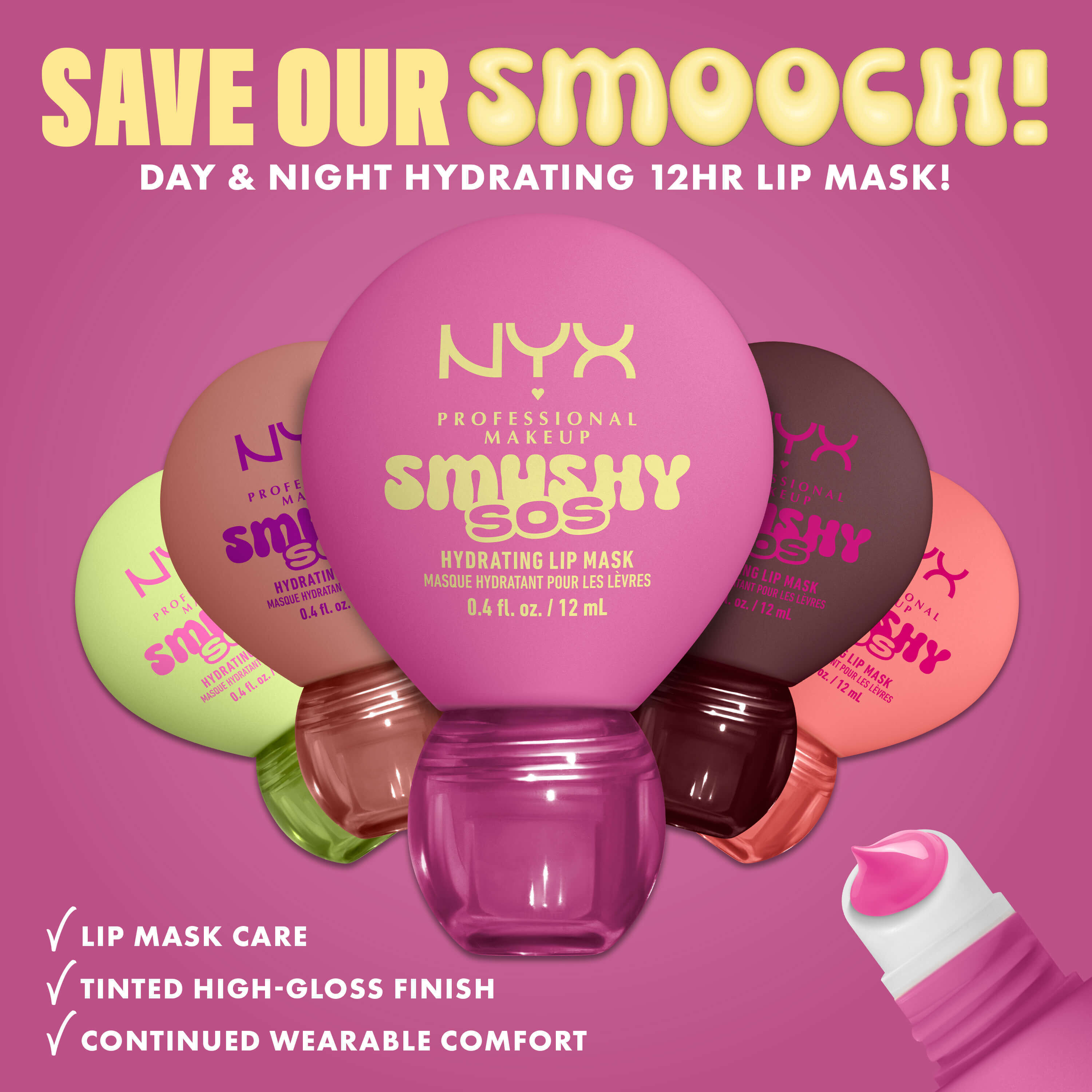 SMUSHY SOS HYDRATING LIP MASK