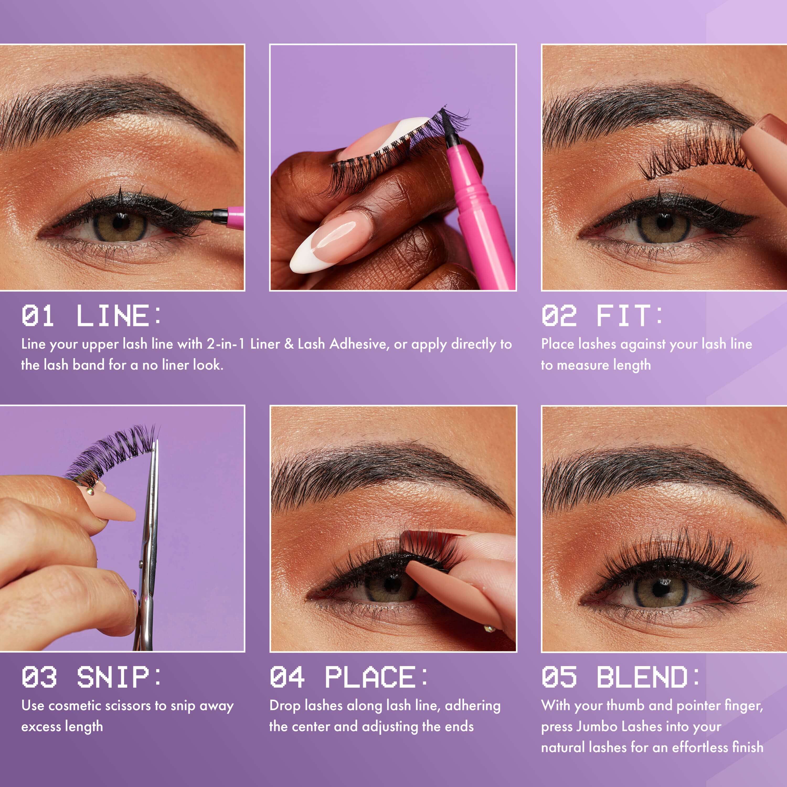 Jumbo Lash! Sztuczne Rzęsy