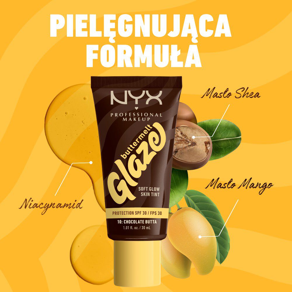 Buttermelt Glaze Tint do Twarzy z SPF 30