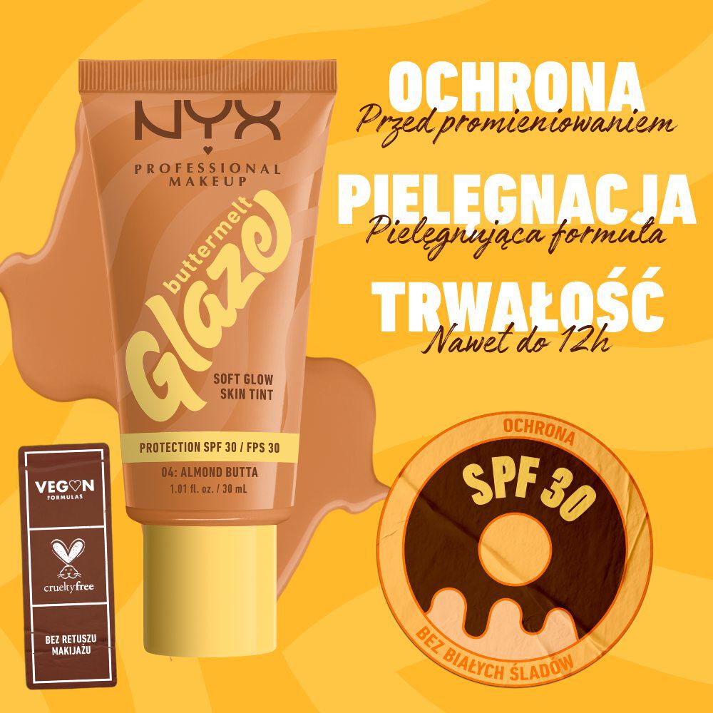 Buttermelt Glaze Tint do Twarzy z SPF 30