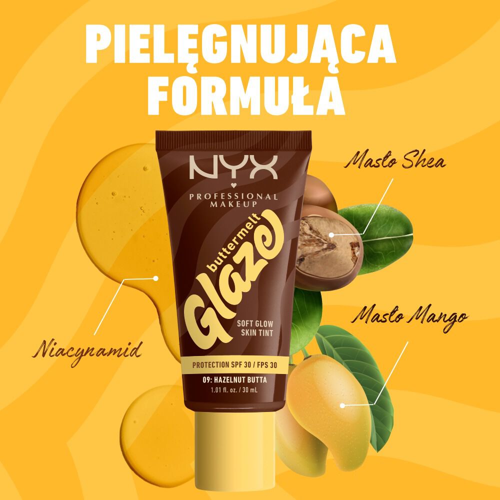 Buttermelt Glaze Tint do Twarzy z SPF 30