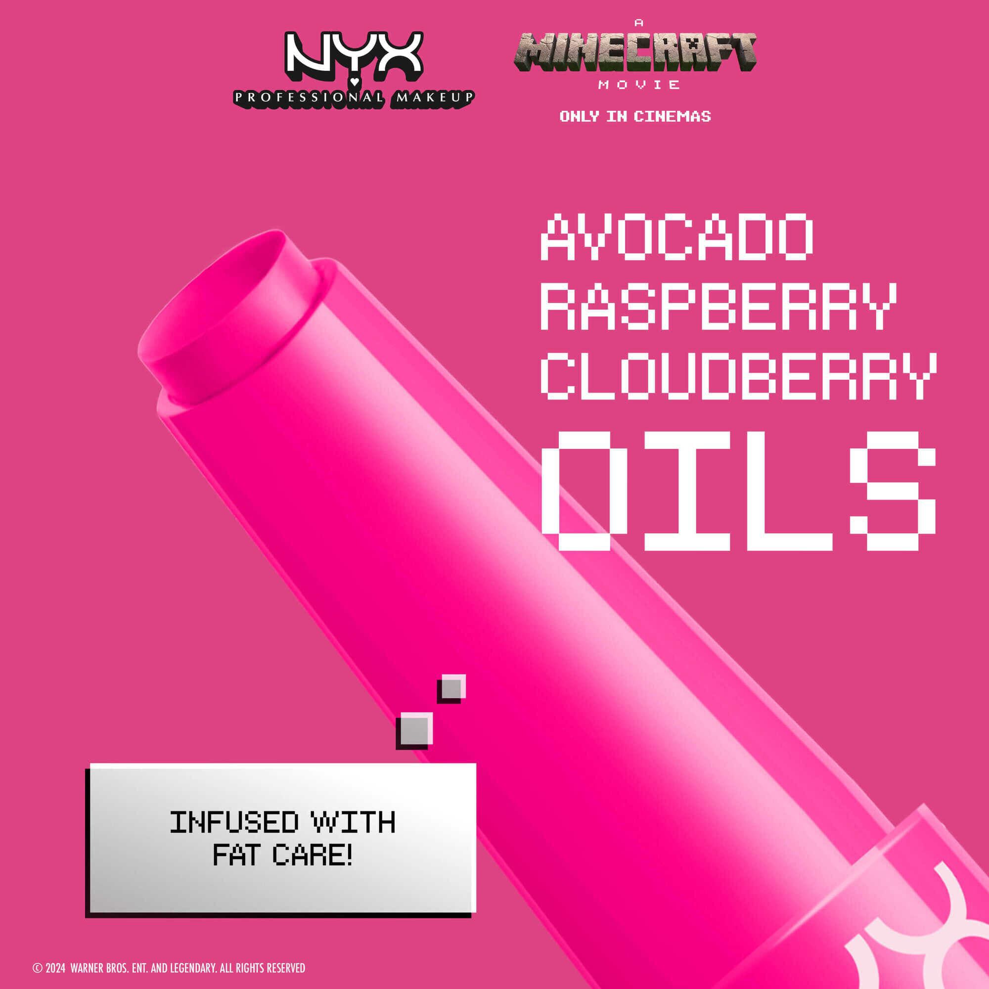 A MINECRAFT MOVIE Fat Oil Slick Click Balsam Do Ust W Sztyfcie