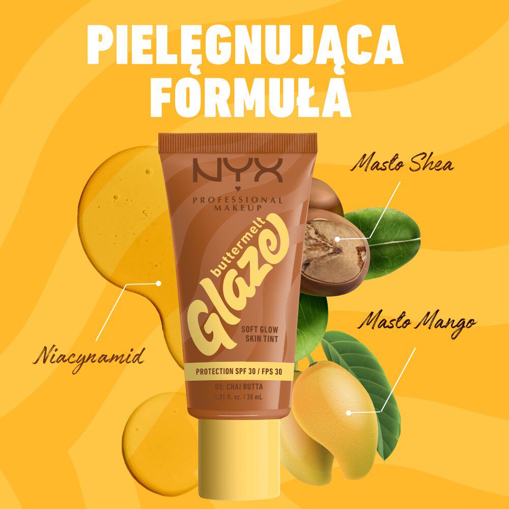 Buttermelt Glaze Tint do Twarzy z SPF 30