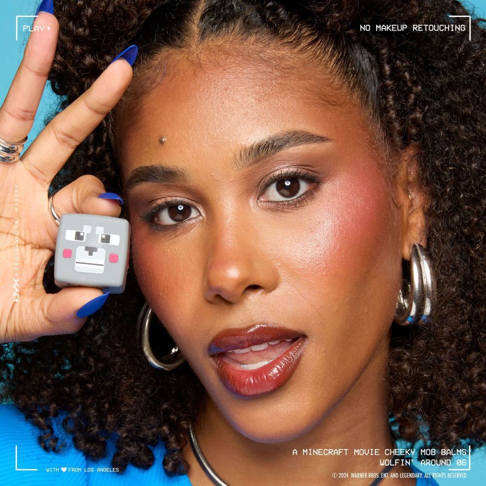 A MINECRAFT MOVIE Cheeky Mob Balms Roż Do Policzkow