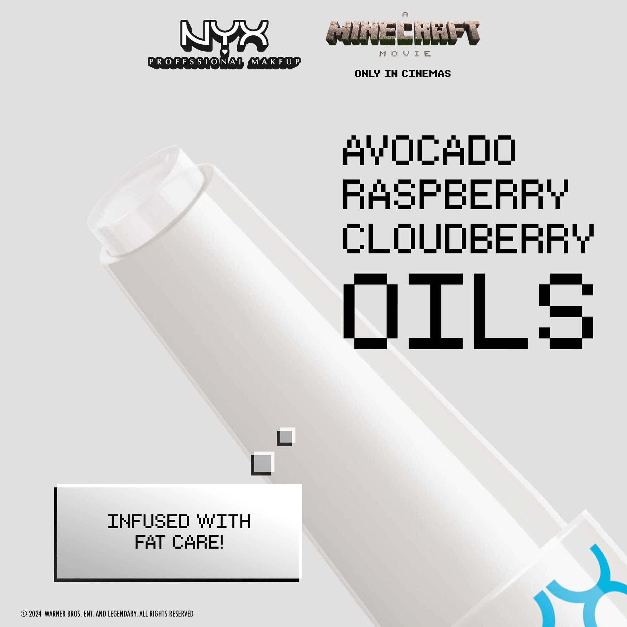 A MINECRAFT MOVIE Fat Oil Slick Click Balsam Do Ust W Sztyfcie