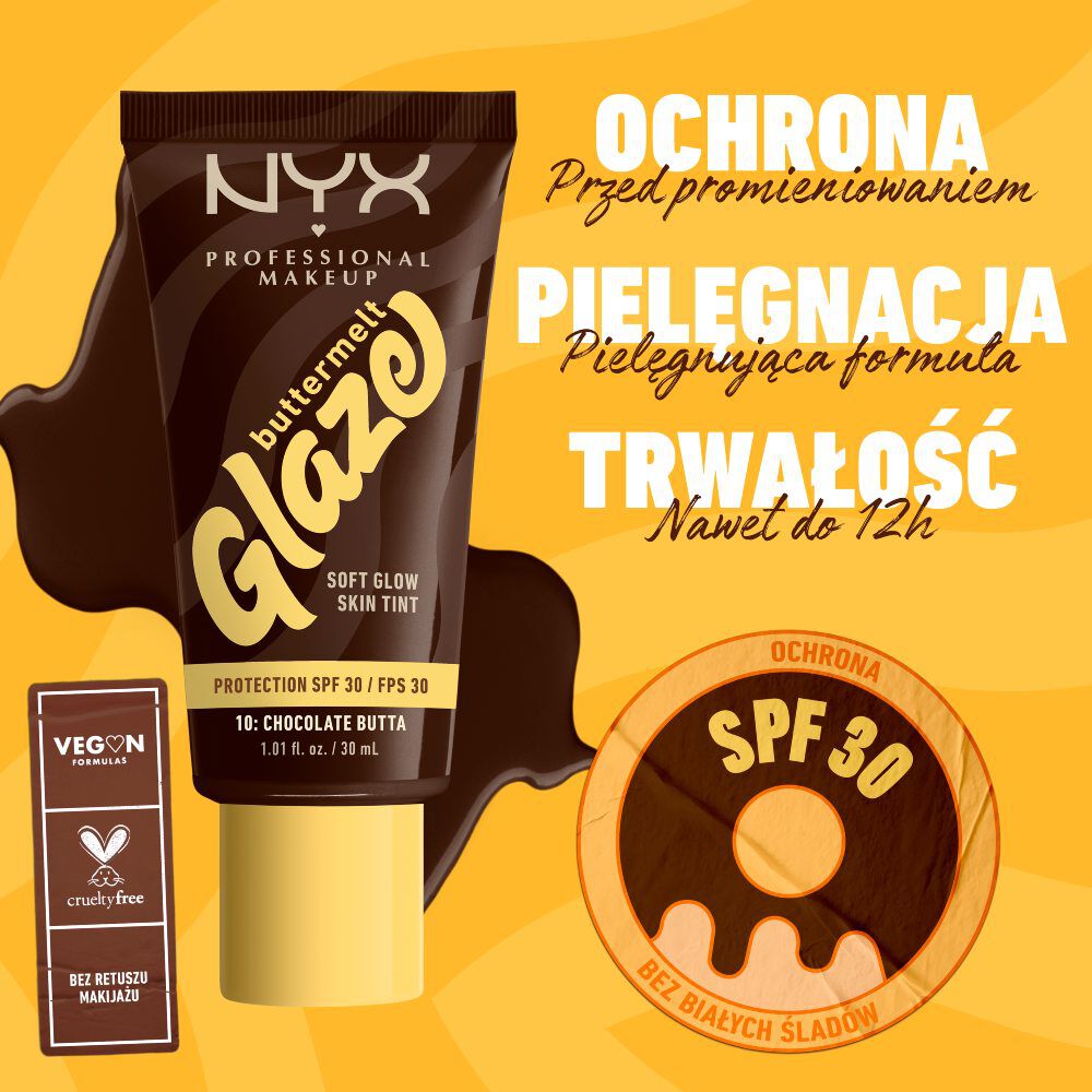 Buttermelt Glaze Tint do Twarzy z SPF 30